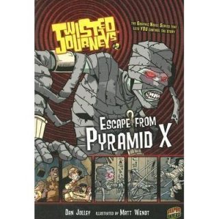 Twisted Journeys Bk 2: Escape From Pyramid X - a paperback graphic novel (pre-owned) 110 pages