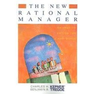 The New Rational Manager - paperback, non-fiction, pre-owned, 242 pages