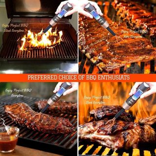 Stainless Steel BBQ Fork Thermometer Food Thermometer - Image 2