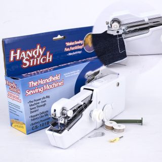 Handy Stitch Handheld Electric Sewing Machine Set Household Portable Mini Sewing Machine - Image 4