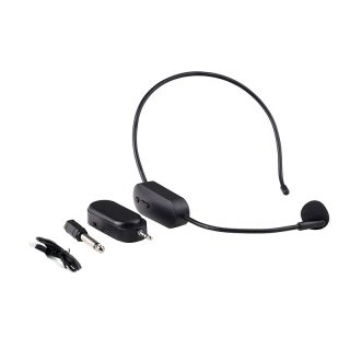 Factory Hot Selling Rechargeable Microphone Loudspeaker Interview Teaching Wearable Headset 2.4G Wireless Microphone
