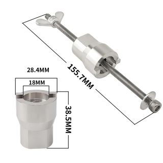MUQZI Bicycle Freehub Remove Tool Stainless Steel Hub Body Installation Tool Cycle Repair Tools - Image 2