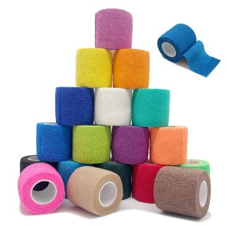 Colorful Sport Self Adhesive Elastic Bandage Wrap Tape Elastoplast For Knee Leg Finger Ankle Palm Shoulder - Image 6