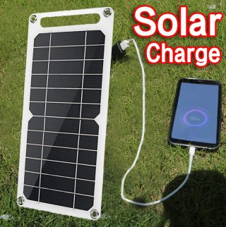 5V High Power USB Solar Panel Outdoor Waterproof Hike Camping Portable Cells Power Bank Battery Solar Charger for Mobile Phone - Image 4
