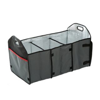 Car Trunk Cargo Oxford Fabric Collapsible Foldable Bag Organizer Cooler Storage Box - Image 6