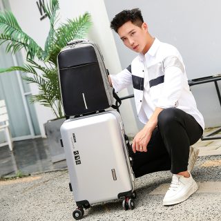 Business Custom Laptop Backpack Travel Bags with USB Charging School Student Backpack with Anti-theft Lock - Image 4
