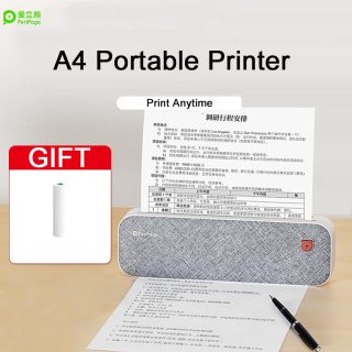 PeriPage A40 2/3/4inch Paper Printer Portable USB BT4.0 Wireless A4 Thermal Mobile Bluetooth Printer for Document Printing Gifts - Image 3