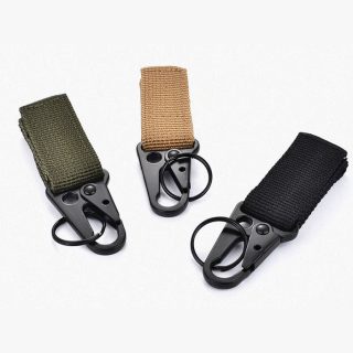 Outdoor 3 packs of Molle belt nylon belt accessories keychain carabiner rock climbing waist bag survival equipment - Image 6