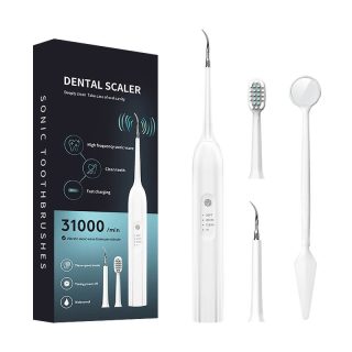 Logo Print Plaque Remover Teeth Ultrasonic Tooth Cleaner Electric Dental Remover Tartar Removal Teeth Cleaning Tool - Image 6