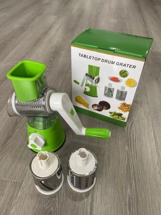 Factory direct kitchen appliance rolling vegetable fruit cutter slicer multi-function hand swing brush knife blade - Image 2