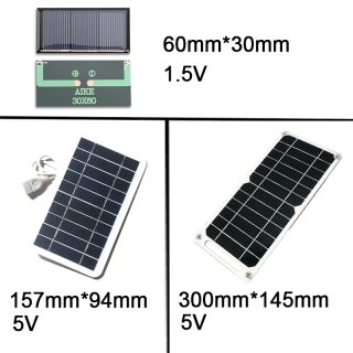 5V High Power USB Solar Panel Outdoor Waterproof Hike Camping Portable Cells Power Bank Battery Solar Charger for Mobile Phone - Image 2