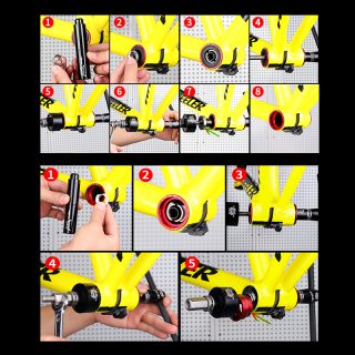 MUQZI MTB Road Bicycle Bottom Bracket Maintenance Tool Kit For BB86/BB30/BB91/BB92/PF30 Press-in Tool - Image 3