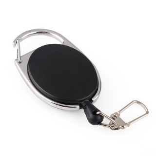 Multifunctional Retractable Pull Key Ring Chain Reel Extendable Belt Key Ring Clip - Image 4