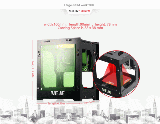 diy mini handheld desktop laser printing photo marking printer NEJE mini laser engraver - Image 4