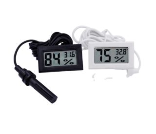 FY-12 Embedded Electronic Temperature and Humidity Meter Digital Temperature and Humidity Meter with Probe - Image 4