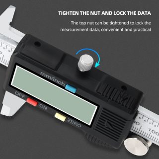 150 mm Digital Electronic Gauge Aluminum alloy Vernier 150mm 6inch Caliper Micrometer - Image 4