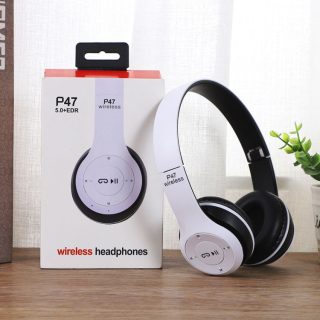2022 Original P47 Wireless 5.0 Mini Tws Headphone Aux Line In Earphone Headphones Earbuds Bass