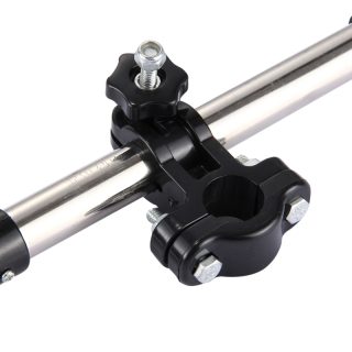 Dropshipping  Universal Foldable Adjustable Stainless Steel Bike Cycling Umbrella Bracket Holder Angle Adjustable Mount Stand - Image 4