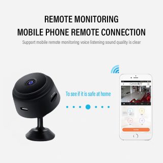 Wholesale 1080p Wireless Network APP Control Auto Tracking Mini Camera Wifi A9 - Image 3