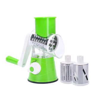 Factory direct kitchen appliance rolling vegetable fruit cutter slicer multi-function hand swing brush knife blade - Image 6