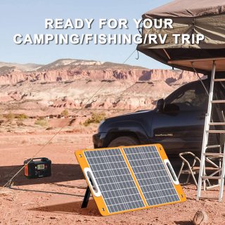 Flashfish Hot Selling Monocrystalline Silicon Solar Panels Foldable 60W Portable Panels Solar for Outdoor - Image 3