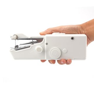 Portable Mini Hand Sewing Machine Quick Handy Stitch Sew Needlework Cordless Clothes Household Electric Sewing Machine
