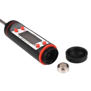 New Electronic Barbecue Thermometer Milk Thermometer Round Plastic BBQ Kitchen Thermometer - Image 5