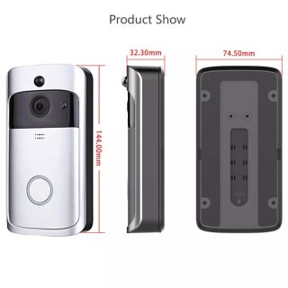 2023 Home Video Smart Wifi V5 Doorbell Wireless Doorbell With USB Chime Camera Intercom Wireless Ring Doorbell Aiwit - Image 4