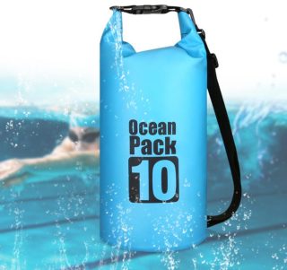 New Product 10L & 20L Waterproof Dry Bags with Single Double Shoulder Strap