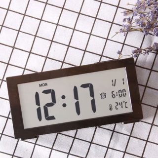 Ganxin Multifunction Azan Alarm Clock High Quality Modern Table Clock Battery Powered Digital Alarm Clock LCD Electronic Square - Image 4
