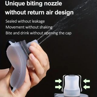 Outdoor Sports Wrist Water Bottle Running Cycling Fitness Portable Silicone Water Cup - Image 2
