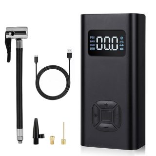 150 PSI Mini Air Compressor Tire Pump Built-in 4500mAh Rechargeable Battery Bicycle Motorcycle Tire Inflators - Image 6