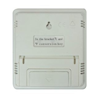LCD Electronic Temperature Indoor Digital Thermometer Hygrometer Temperature Humidity Clock - Image 4