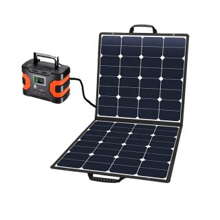 50W 18V Portable Solar Panel Foldable Solar Charger 5V USB 18V DC Output Flexible Solar Panel - Image 2