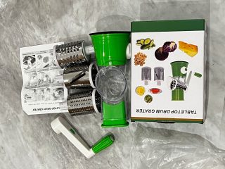 Factory direct kitchen appliance rolling vegetable fruit cutter slicer multi-function hand swing brush knife blade - Image 5