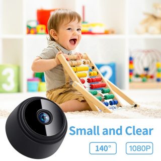 Wholesale 1080p Wireless Network APP Control Auto Tracking Mini Camera Wifi A9 - Image 2