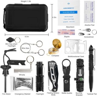 ultrator Outdoor Accessories Camping Kit emergency survival kit professional survival gear camping accessories de cocin - Image 2