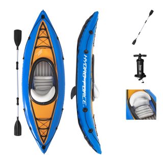 Bestway 65115 Cove Champion 2.75m x 81cm  Inflatable Fishing Kayak /Canoe