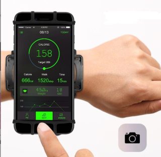 High Quality 360 Rotatable Sport Armband Wrist Strap Cellphone Holder Sports Fitness Wrist Arm Band