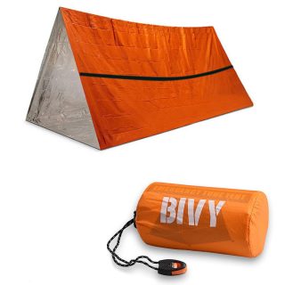 Outdoor Survival Camping Thermal Emergency Shelter Tent Life Bivy Bag Two Person - Image 6